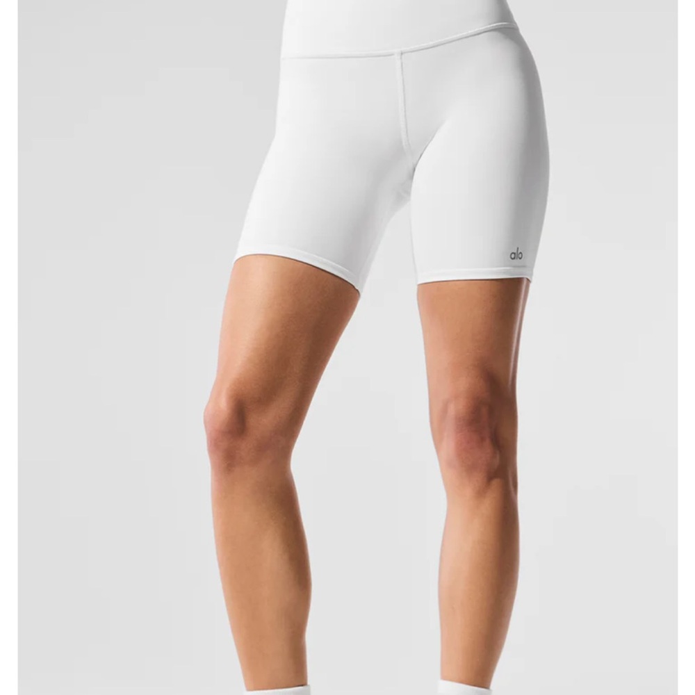 ALO Yoga Women's White Shorts
